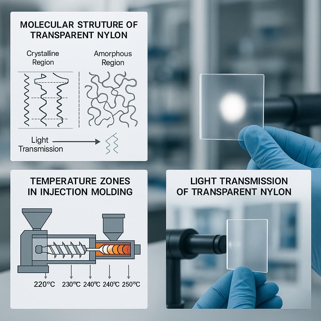 高透明尼龙：从光学设计到成型控制的技术突破