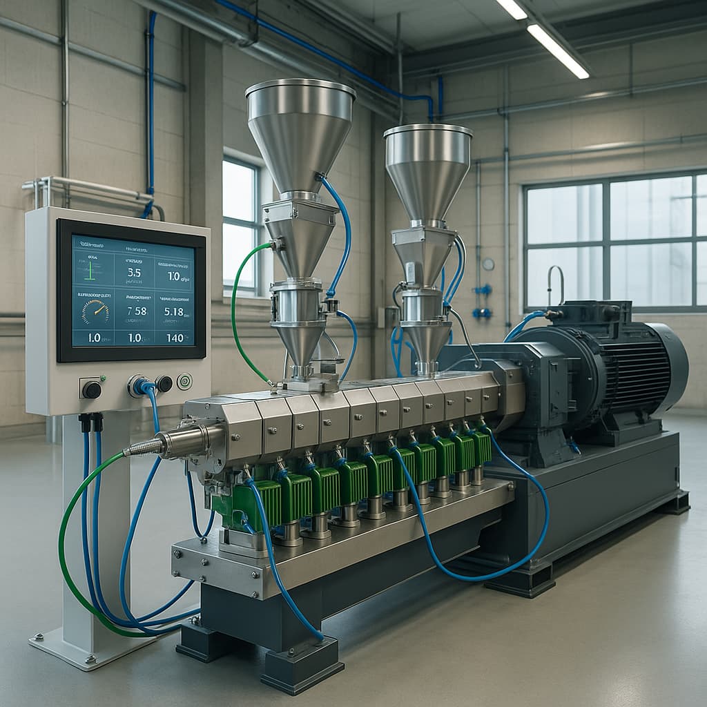 低碳制造下的新型尼龙改性工艺：节能挤出和精确配料