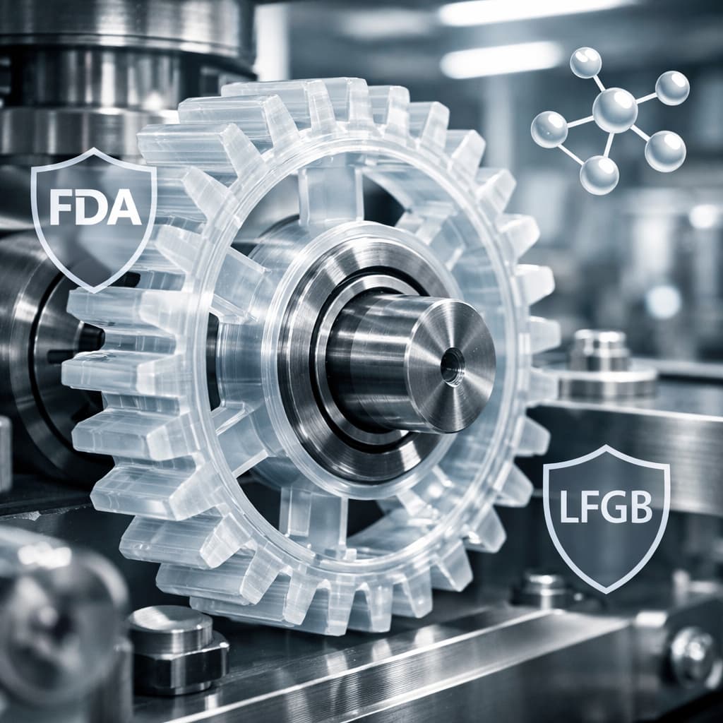 Food-grade modified nylon