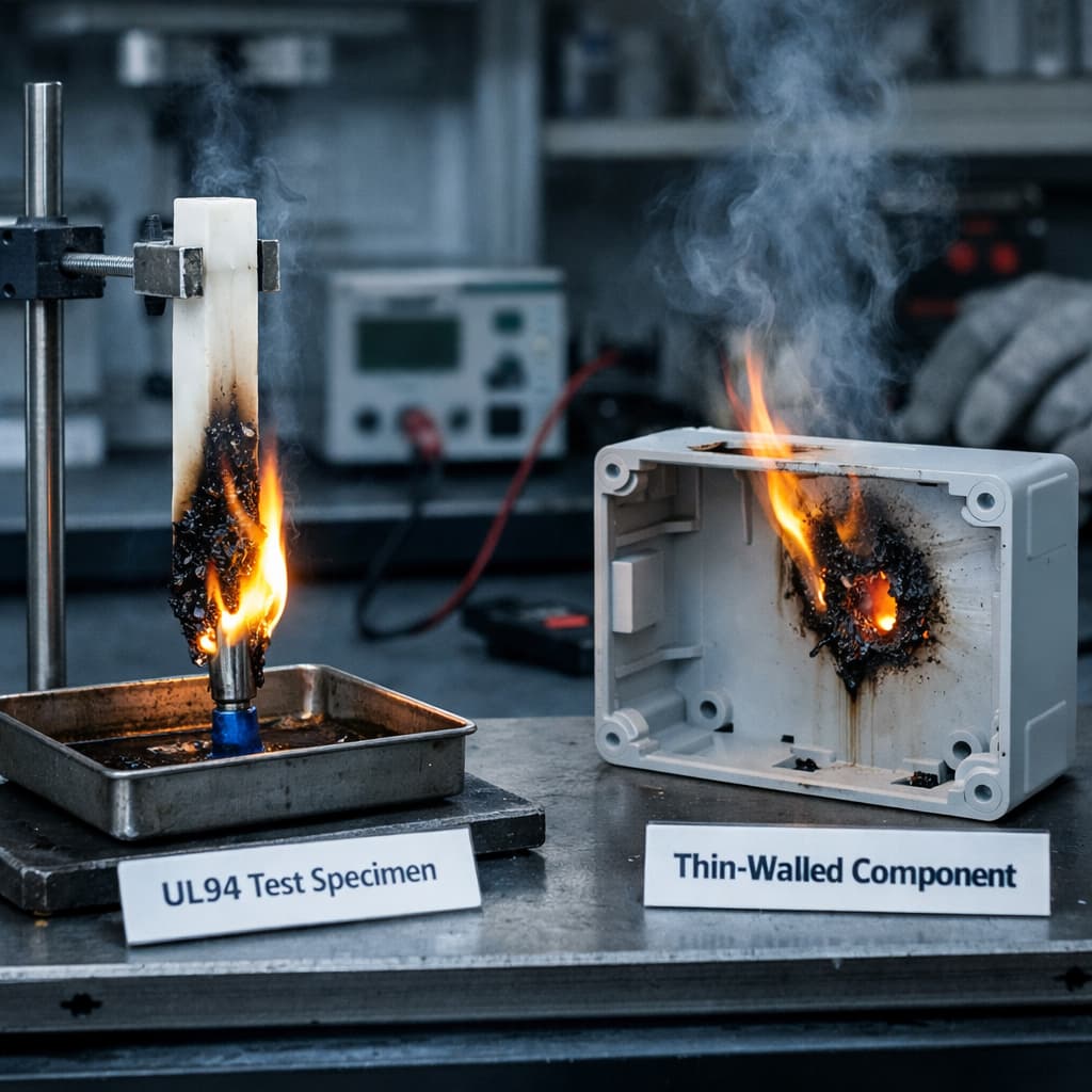 为什么通过 UL94 认证的阻燃尼龙在最终产品中仍然失效？第一部分